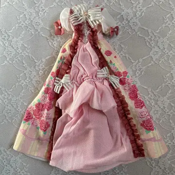 제니 27cm 로즈 정원 아웃핏