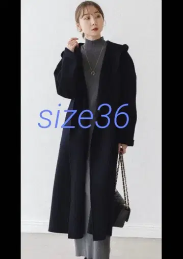 NOBLE Super160s 리버 후디 코트