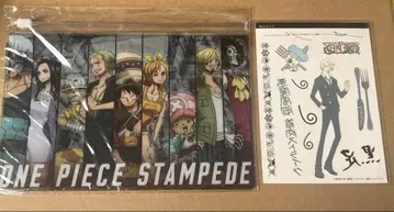 원피스 타투 스티커 슬라이더 파우치