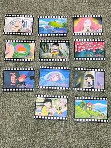 벼랑 위의 포뇨 필름형 마그넷 미야자키 하야오 지브리 마그넷