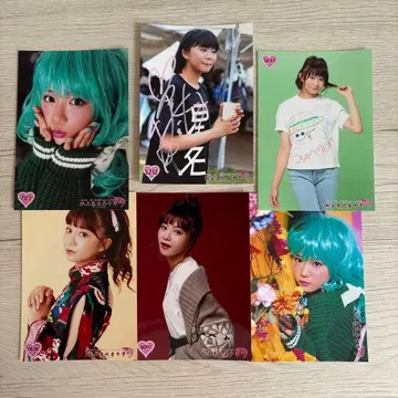 사인 포함 브로마이드 1장 + 일반 5장_호시나 미레이