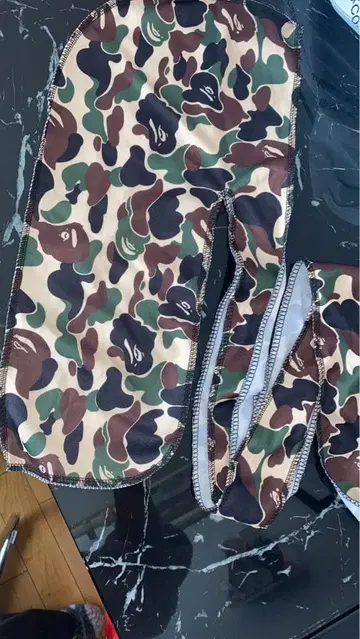 카모플라쥬 풀 커버 넥워머 두라그