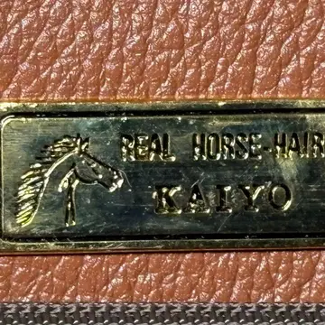 리얼 호스 헤어 숄더백