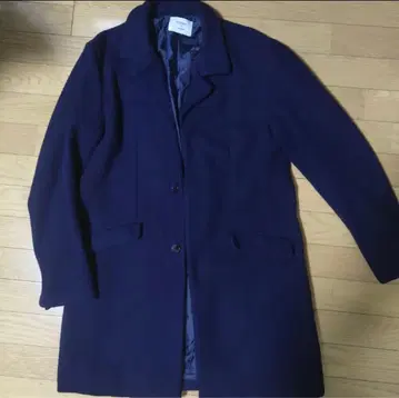 STUDIOUS 네이비 울 코트 사이즈 3