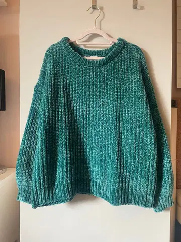 Ungrid 터콰이즈 니트 스웨터 언그리드