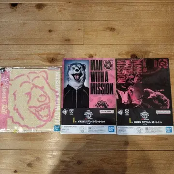 MAN WITH A MISSION 맨위즈 제일복권 스페어 리브 세트