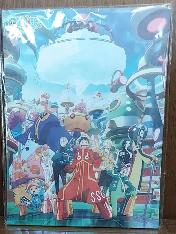 원피스 스크래치 오리지널 캔버스 아트