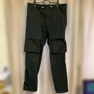 Y-3 M GABARDINE CARGO PANTS 블랙 카고 팬츠