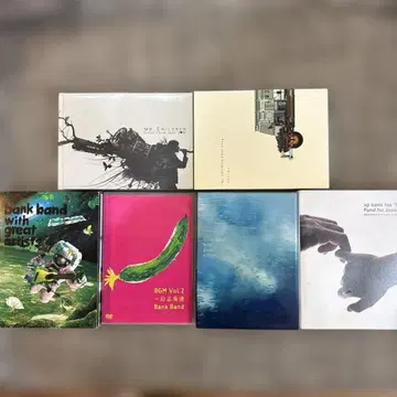 Bank Band Mr.children DVD 6장 세트
