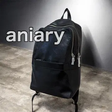 aniary 앤티크 가죽 백팩 01-05000 아니아리 블랙