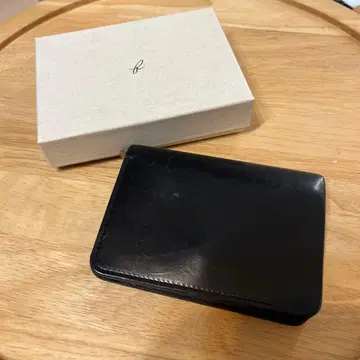 forme short wallet black 접이식 지갑 박스 포함
