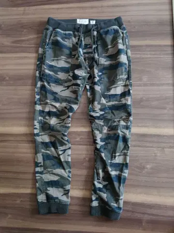아바클로 카고 팬츠 M (L 상당) 카모플라주 조거