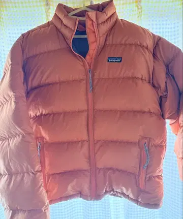 patagonia 다운 자켓 오렌지
