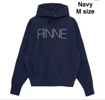 미사용 새상품 GDC RINNE 후드티 M 네이비