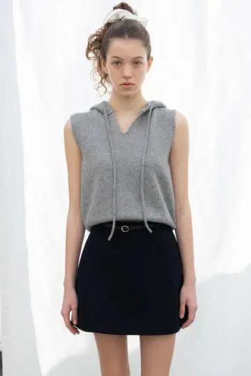 TANNAT Standard 핀턱 미니 스커트