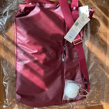 Kanana Project 버건디 숄더백