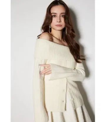 rienda 2WAY 오프숄더 니트탑