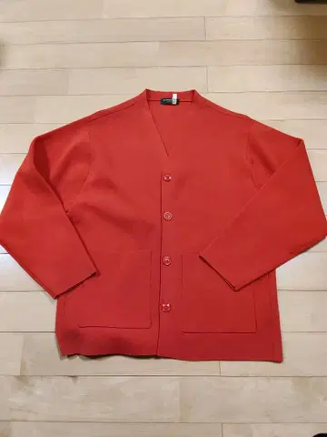 TOMORROWLAND 가디건 주홍색