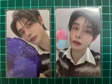 ZEROBASEONE 김지웅 팝업 혜택 트레이딩 카드 2장 세트