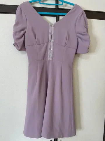 snidel 라벤더 반팔 원피스 사이즈 0