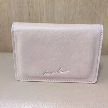 Kawa-Kawa 카와카와 명함 카드 케이스 베이지 새상품 미사용