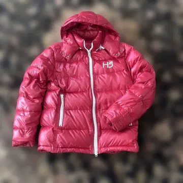HYDROGEN 빨간색 다운 자켓 M
