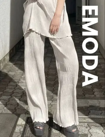 [ EMODA ] 셰어링 그래프 팬츠