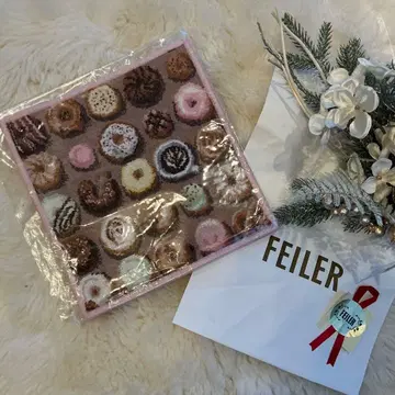 페이러 손수건 새상품 모구모구 도넛