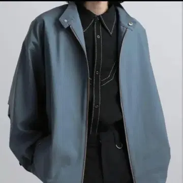 HARE GREATW 스탠드 ZIP 블루종