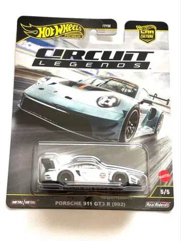 핫휠 포르쉐 911 GT3 R(992) 미니카
