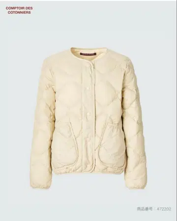 UNIQLO 콩트와르 데코토니에 울트라 라이트 다운 자켓
