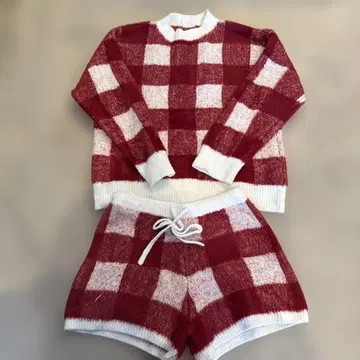 GELATO PIQUE 체크 무늬 룸웨어