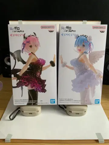 [리제로] 렘 라무 피규어 세트