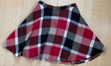 BLUE LABEL CRESTBRIDGE 체크 무늬 플레어 스커트 38