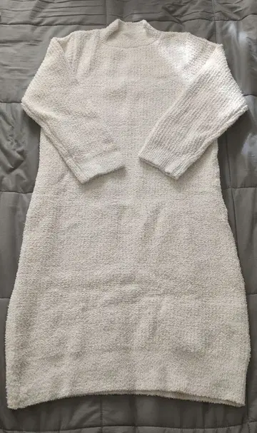 gelato pique 화이트 니트 원피스 F