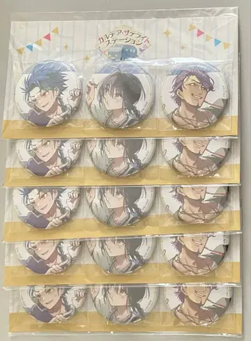 FGO 칼데아 새틀라이트 스테이션 2025 메인 비주얼 캔뱃지 세트 B