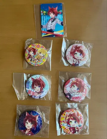 스토푸리 리이누 군 캔뱃지 & 카드