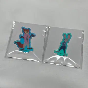 주토피아2 닉 주디 오로라 미니 아크릴 스탠드