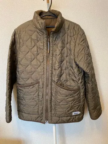 ARMEN 퀼팅 자켓 카키