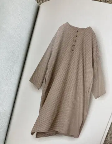 미사용 새상품 2024 겨울 요건 레일 코트넬 튜닉 바바굴리