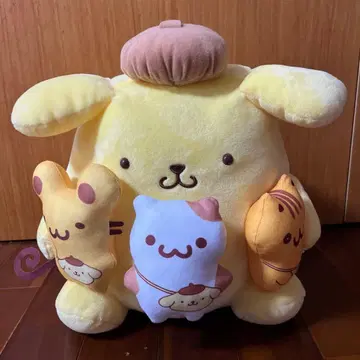 BIG 봉제 인형 폼폼푸딩 팀 푸딩 모두 함께 산책해요! 택 포함