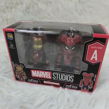 마블 스튜디오 Happy 복권 A상 베어브릭 아이언맨 스파이더맨