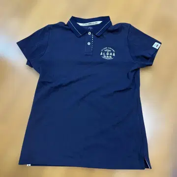 캘러웨이 알로하 피케 셔츠 L 네이비