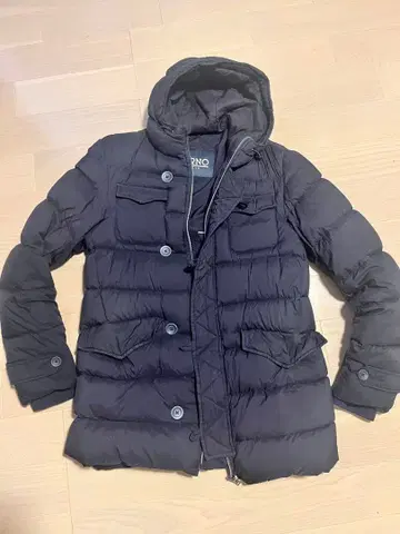 Herno 다운 자켓_블랙