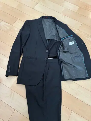 ORIHICA 블랙 수트 셋업 165 y4 스트레치