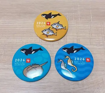 스마 월드 2026년 캔 배지 3개 세트