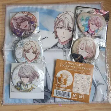 아이돌리쉬 세븐 아이나나 나츠메 미나미 캔뱃지 손수건