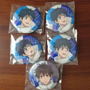 주술회전0 라메키라 캔뱃지 오토코츠