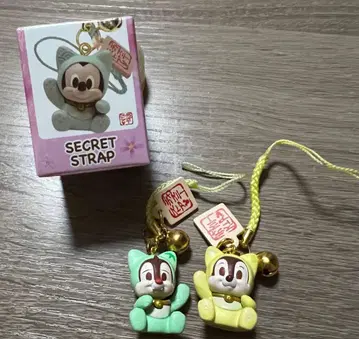 디즈니 스토어 시크릿 설날 칩 앤 데일 2개 세트