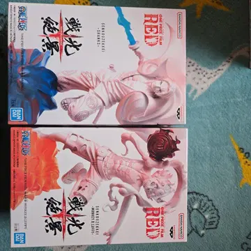 원피스 필름 레드 피규어 2체 세트